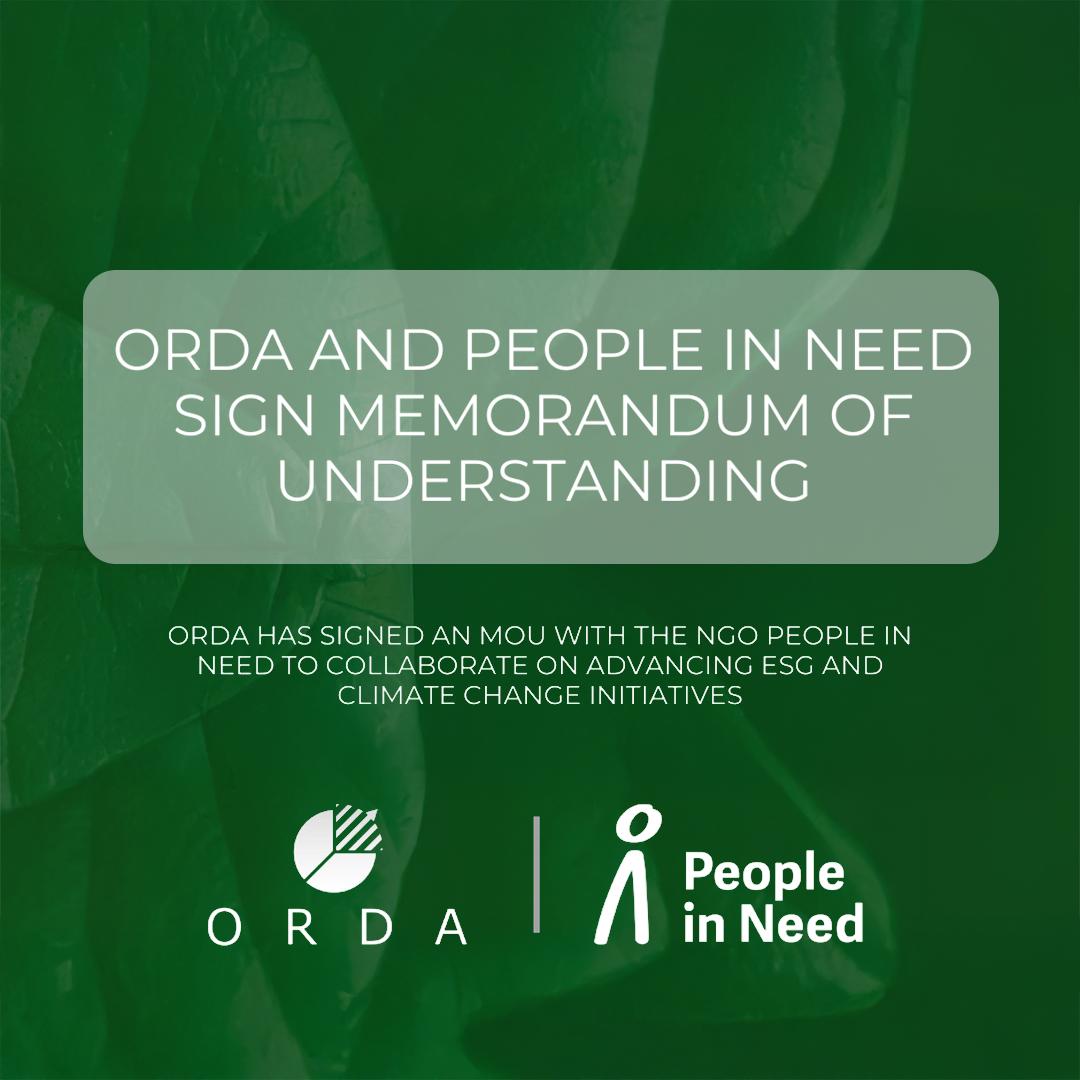 People in Need Mongolia  and ORDA Partner to Drive ESG, Climate Change Solutions, and Sustainable Development